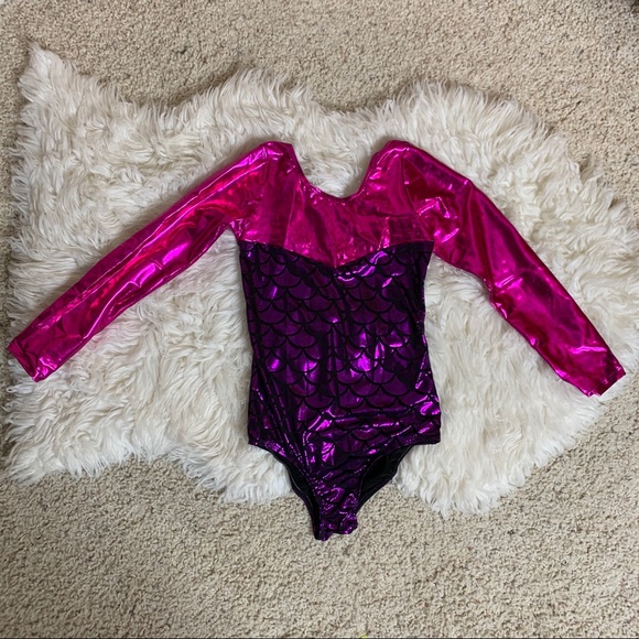 Other - [nwot] Mermaid Long Sleeve Leotard